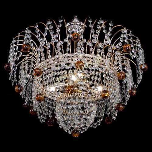 Люстра Агата Венеция №4 шар чайная в Химках Гусь Хрустальный