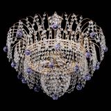 Люстра Агата Венеция №4 шар фиолетовая в Химках