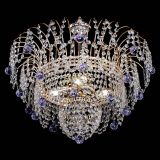 Люстра Агата Венеция №4 шар фиолетовая в Химках