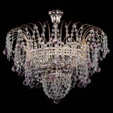 Люстра Агата Венеция №4 шар розовая в Химках