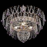 Люстра Агата Венеция №4 шар розовая в Химках