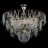 Люстра Агата Венеция №4 шар зеленая в Химках