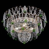 Люстра Агата Венеция №4 шар зеленая в Химках