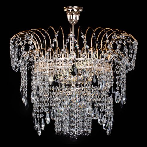 Люстра Агата Венеция №4 черная в Химках Гусь Хрустальный