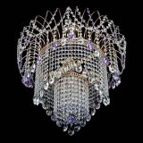 Люстра Агата Венеция №4 фиолетовая в Химках