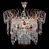 Люстра Агата Венеция №4 красная в Химках