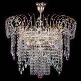 Люстра Агата Венеция №4 розовая в Химках