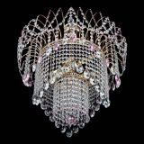 Люстра Агата Венеция №4 розовая в Химках