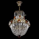 Люстра Астра №1 с подвесом под бронзу Чайная в Химках