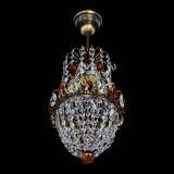 Люстра Астра №1 узкая чайная под бронзу в Химках