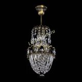 Люстра Астра №1 узкая черная под бронзу в Химках