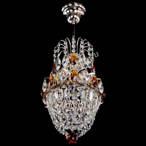 Люстра Астра №1 узкая чайная в Химках Гусь Хрустальный