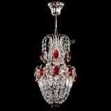 Люстра Астра №1 узкая красная в Химках