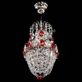 Люстра Астра №1 узкая красная в Химках