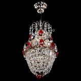 Люстра Астра №1 узкая красная в Химках