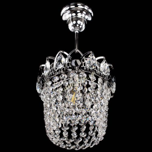 Люстра Астра ажур №1 черная в Химках Гусь Хрустальный