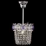 Люстра Астра ажур №1 фиолетовая в Химках