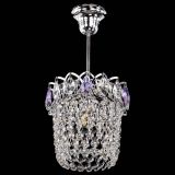 Люстра Астра ажур №1 фиолетовая в Химках