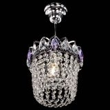 Люстра Астра ажур №1 фиолетовая в Химках