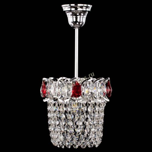 Люстра Астра ажур №1 красная в Химках Люстра Астра ажур №1 красная в Химках