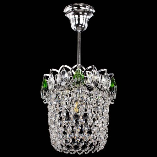 Люстра Астра ажур №1 зеленая в Химках Гусь Хрустальный