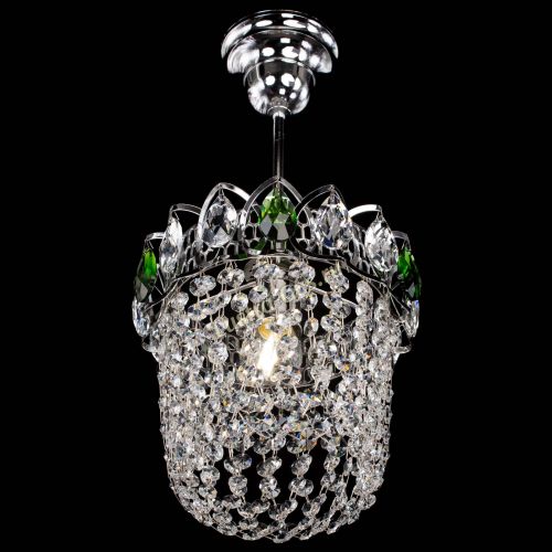 Люстра Астра ажур №1 зеленая в Химках Гусь Хрустальный