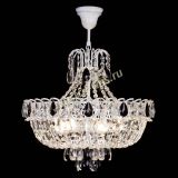 Люстра Астра Белая с подвесом черная в Химках Люстра Астра Белая с подвесом черная в Химках