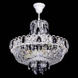 Люстра Астра Белая с подвесом черная в Химках Люстра Астра Белая с подвесом черная в Химках