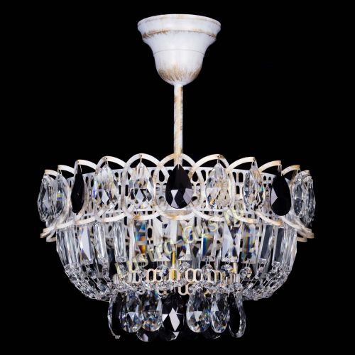 Люстра Астра Бутон №1 Черная - белая с подвесом в Химках Люстра Астра Бутон №1 Черная - белая с подвесом в Химках