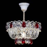 Люстра Астра Бутон №1 Красная - белая с подвесом в Химках Люстра Астра Бутон №1 Красная - белая с подвесом в Химках