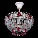 Люстра Астра Бутон №1 Красная - белая с подвесом в Химках Люстра Астра Бутон №1 Красная - белая с подвесом в Химках