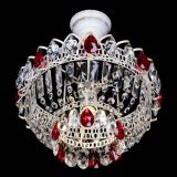 Люстра Астра Бутон №1 Красная - белая с подвесом в Химках Люстра Астра Бутон №1 Красная - белая с подвесом в Химках