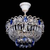 Люстра Астра Бутон №1 Синяя - белая с подвесом в Химках Люстра Астра Бутон №1 Синяя - белая с подвесом в Химках