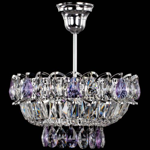 Люстра Астра Бутон №1 с подвесом Фиолетовая в Химках Люстра Астра Бутон №1 с подвесом Фиолетовая в Химках