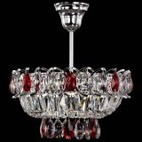 Люстра Астра Бутон №1 с подвесом Красная в Химках