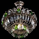 Люстра Астра Бутон №1 с подвесом Зеленая в Химках