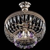 Люстра Астра Флоренция №1 мини фиолетовая в Химках