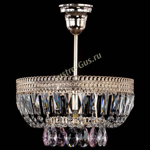 Люстра Астра Флоренция №1 мини розовая в Химках Гусь Хрустальный