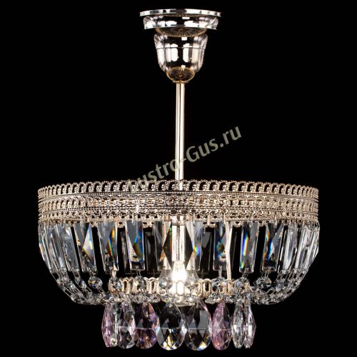 Люстра Астра Флоренция №1 мини розовая в Химках Гусь Хрустальный