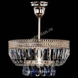 Люстра Астра Флоренция №1 мини синяя в Химках