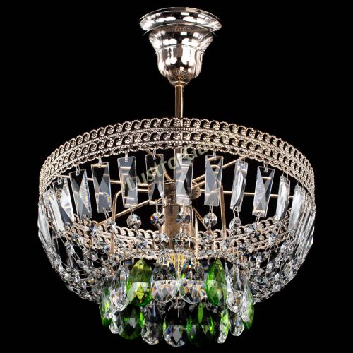 Люстра Астра Флоренция №1 мини зеленая в Химках Гусь Хрустальный