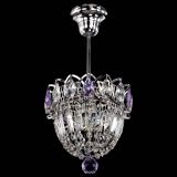 Люстра Астра Купол №1 с подвесом Фиолетовая в Химках Люстра Астра Купол №1 с подвесом Фиолетовая в Химках