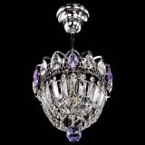 Люстра Астра Купол №1 с подвесом Фиолетовая в Химках Люстра Астра Купол №1 с подвесом Фиолетовая в Химках