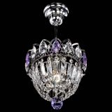 Люстра Астра Купол №1 с подвесом Фиолетовая в Химках Люстра Астра Купол №1 с подвесом Фиолетовая в Химках