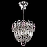 Люстра Астра Купол №1 с подвесом Розовая в Химках