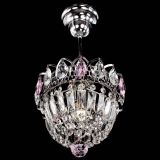 Люстра Астра Купол №1 с подвесом Розовая в Химках