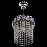 Люстра Астра оптикон №1 фиолетовая в Химках