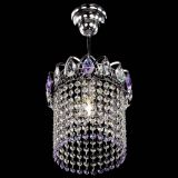 Люстра Астра оптикон №1 фиолетовая в Химках