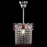 Люстра Астра оптикон №1 красная в Химках