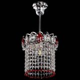 Люстра Астра оптикон №1 красная в Химках